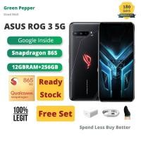 ราคา Asus ROG 3 12GB RAM + 256GB 128GB ROM Snapdragon 865 6000mAh 64MP กล้อง 6.59 "AMOLED Gaming โทรศัพท์มือถือ (26571464001)