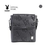 ราคา Playboy รุ่น Zane Messenger Bag กระเป๋าสะพายข้างผู้ชาย รหัส ST-B253PBM323-BK ดีไซน์ทรงแมสเซนเจอร์ (44217101624)
