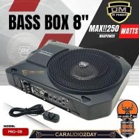 ราคา [ปลอดภัยส่งไปรษณีย์] ซับบ๊อก 8นิ้ว DM รุ่น PRO08 250 WATTS ซับบ๊อกใต้เบาะ เบสหนัก กระจายเบสทั่วรถ เบสบ๊อก SUBBOX BASSBOX (22760139330)