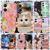 ราคา Vivo Y03T Y18i Y37 Y37m เคสแมวน่ารักพิมพ์ซิลิโคนอ่อนนุ่ม TPU เคสโทรศัพท์ (29014255061)