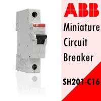 ราคา ABB SH201-C16 MINIATURE CIRCUIT BREAKERS ( MCBS ) เซอร์กิตเบรกเกอร์ 16Amp 1Pole 6kA (4849139560)
