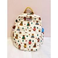 ราคา กระเป๋าเป้พับได้ Cath Kidston ของแท้ ลายน้องหมี Woodland Bear (16373326373)