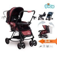 ราคา Fico รถเข็นเด็ก รุ่น Striker: A106 เปลี่ยนเป็นเปลโยกได้ เข็นได้ 2 ทิศทาง ใส่โค้ด 2022MALL11 ลดเพิ่ม10% (5026083538)