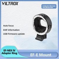 ราคา Viltrox EF-NEX IV Auto Focus เลนส์อะแดปเตอร์สําหรับ Canon EOS EF EF-S เลนส์ Sony E NEX ฟูลเฟรม A9 A7RII A7SII A7R4 A6500 A6300 (27694325154)