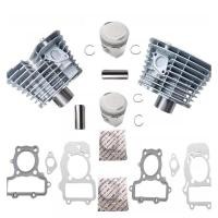 ราคา Engine Cylinder Kits Cylinder Set For Lifan V16LF250-D-E V-Cylinder V-twin 250cc Virago 250 Bore 49 (52753822488)