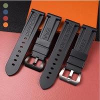 ราคา สายนาฬิกาข้อมือ ยางซิลิโคน 24 มม. กันน้ํา แบบเปลี่ยน สําหรับ Panerai PAM Bfor Panerai Luminor Series Pam00112 (24754342099)