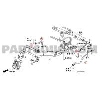 ราคา ท่อน้ำ ท่อยาง ท่อน้ำลิ้นปีกผีเสื้อ ท่อน้ำใต้ลิ้นปีก ท่อเข้าออยเกียร์ ท่อข้างเครื่อง Honda Accord G7 2.4 แท้เบิกศูนย์ (29067925140)