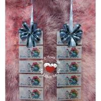 ราคา พวงมาลัยธนบัตรคล้องคอ แบบตรง ข้างละ 5 ซอง พวงมาลัยเปล่า พวงมาลัยปัจฉิม ของขวัญปัจฉิม Congratulation (12635394162)
