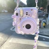 ราคา Mini mini12/11 เคสใส instaxSE Crystal Case Polaroid Hard Case 8/9 Camera Case Chain อินเทรนด์ (53206982308)