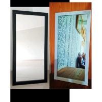 ราคา [แพ็คไม้ฟรี] กระจกมองข้างทรงสี่เหลี่ยม 25x45ซม (45003160504)