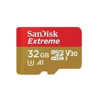 ราคา 32GB Micro SD Card SANDISK Extreme SDSQXAF-032G-GN6MN (100MB/s,) (23186673383)