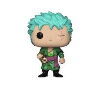 ราคา One Model Piece โมเดลโซโล FUNKO POP 327# Zoro Q Version Cute Doll Action Figures Onepiece piece (25378511835)
