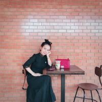 ราคา เดรสดำ งานป้าย Bo rich ta (1596145777)