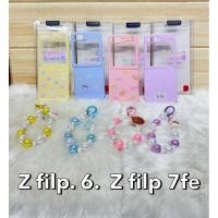 ราคา เคสมือถือ เคสแข็งสีสันลายน่ารักพร้อมสายคล้องมือ สำหรับรุ่น Samsung Z Filp 7FE/Z Filp 6 !!ตรงรุ่น!! สินค้าพร้อมส่ง (41610917780)