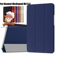 ราคา ซองหนังแม่เหล็กสําหรับ Huawei Mediapad M3 8.4 นิ้ว Dtab D-01J (41428726653)