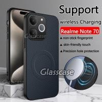 ราคา ปลอกสําหรับRealme Note 70 7 0 T 70T Note70 Note70T RealmeNote70 2025 รูปแบบคาร์บอนไฟเบอร์แม่เหล็กดูดสีทึบเรียบง่ายเคสโทรศัพท์เลนส์ป้องกันเต็มกันกระแทกฝาหลัง (28090577487)