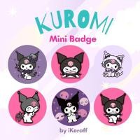 ราคา ป้ายกระดุมจิ๋ว Kuromi – Comel, Trendy & Kolesi Wajib Fans Sanrio! (57251257895)