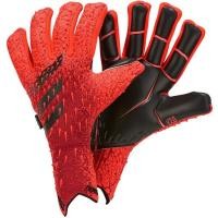 ราคา ADIDAS PREDATOR PRO FINGERSAVE GOALKEEPER GLOVES - SOLAR RED/BLACK (8995807585)