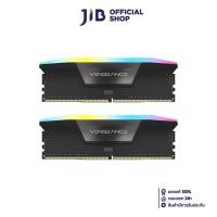 ราคา 32GB (16GBx2) DDR5 6400MHz RAM (หน่วยความจำ) CORSAIR VENGEANCE RGB DDR5 (INTEL XMP) (BLACK) (CMH32GX5M2B6400C36) (26069052317)