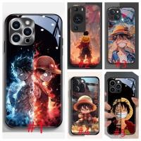 ราคา สําหรับiPhone 16 16E 17 Air Pro 4 4S 5C 5 5S 6 6S 7 8 Plus SE SE4 XS Max TH1 กระจกนิรภัยเคสโทรศัพท์One PieceลิงD Luffy (49556634274)