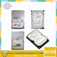 ราคา Maxtor SAMSUNG HGST WD Blue WD800BB 80GB 7200 RPM 2MB Cache IDE Ultra ATA100 / ATA-6 3.5" ฮาร์ดไดรฟ์ Bare Drive (27707546435)