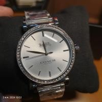 ราคา Coach Ladies Madison Silver Band White Dial Stainless Steel Watch 14503577 (19773108507)