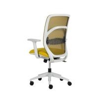 ราคา Modernform เก้าอี้สำนักงาน รุ่น VIBE พนักพิงกลาง โครงขาว ขาไนลอน (28160287897)