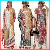 ราคา Set 3 ชิ้น อก > 58 Maxi Oversize Dress เดรสสาวอวบ ผู้หญิง โบฮีเมี่ยน แขนส่วน สีขาว ส้ม เขียว อ้วน คนอ้วน น่ารัก ผ้าโพก (2267290030)