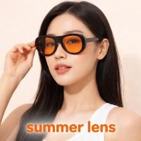ราคา SUMMER LENS HS 114 - แว่นกันแดดผู้หญิง | แว่นตากันแดดผู้ชาย | แว่นกันแดด | แว่นกันแดดเกาหลี | แว่นกันแดดสุนทรียศาสตร์ | แว่นตาเกาหลี (53657145459)
