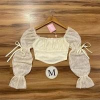 ราคา เสื้อครอปลูกไม้งานป้าย Nicha มือ 1 (28279336812)