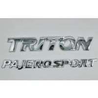 ราคา โลโก้ MITSUBISHI LOGO TRITON LOGO PAJEROSPORT ติดท้ายรถ triton pajerosport สินค้ามีรับประกัน (26142728563)