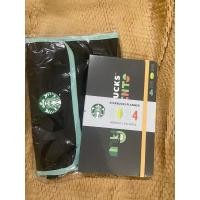 ราคา Starbucks Moleskin Planner 2024 สีดำ พร้อมกระเป๋าใส่ Planner (25301483514)