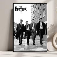 ราคา The Beatles ผ้าใบโปสเตอร์ British Rock Band Music Star Wall Art สําหรับ Home Cafe Bar Decor (51706256555)