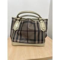 ราคา กระเป๋าBurberry tote ของแท้แบรนด์เนมมือสอง (22421659386)