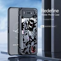 ราคา สําหรับ ASUS ROG Phone 6D Ultimate Phone 6 Pro 7 Ultimate 8 Pro 8 Ultimate Shock Fall Prevention Transparent Case 3.ลายเกนการ์ (25785010229)