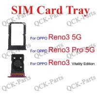 ราคา สําหรับ OPPO Reno3 Pro 5G Reno 3 ซิมการ์ดถาดสล็อตผู้ถืออะไหล่ (47403981416)