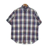 ราคา Ralph Lauren men polo shirt White Red Men's Plaid Blue Direct from Japan Secondhand (43877692079)