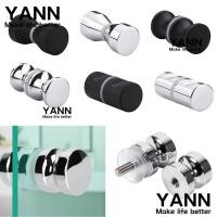 ราคา Yann1 ลูกบิดประตูกระจกอลูมิเนียมห้องน้ํา Back-to-Back ห้องครัวตู้เสื้อผ้าดึง (26076780243)