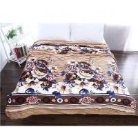 ราคา ผ้าห่ม ผ้าคลุม ผ้านาโน ลายดอกไม้ ( สีน้ำตาล ) ขนาด 5 ฟุต (2040014940)