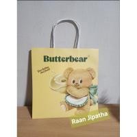 ราคา ถุงกระดาษน้องหมีเนย Butterbear ของแท้100% จาก Shop (29983255718)