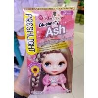 ราคา Schwarzkopf Freshlight Milky Color BLUEBERRY ASH ครีมเปลี่ยนสีผม สีน้ำตาลเทาม่วงบลูเบอรี่ (16361892735)