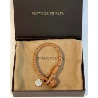 ราคา Bottega Veneta Leather Braclet Light Brown (รับประกันสินค้าแท้) (23748798049)