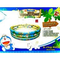 ราคา สระน้ำเป่าลม โดเรม่อน ลิขสิทธิ์แท้ กันลื่น 5ฟุต 3ชั้น 145x40cm57"H16 หนา ทนทาน (6526495549)