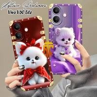 ราคา เคสสําหรับ VIVO V60 LITE - เคส VIVO V40 LITE - เคส VIVO V50 LITE พร้อมลายแมวและกรอบสวยงาม - เคส Vivo [VLITE27] (53253370961)