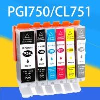 ราคา PGI 750 CLI 751 หมึก PGI 750XL CLI 751XL สีดำ PGI750 CLI751 หมึก PGI750XL CLI751XL ตลับหมึกสำหรับ Canon MG5470 MG5570 (6313747829)