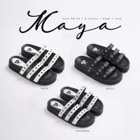 ราคา Alinda lucky รุ่น MAYA (มายา) รองเท้าแตะไบเคนทรงตอกหมุดสุดชิค เก๋ไม่เหมือนใคร (26754529502)