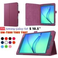 ราคา Samsung Galaxy Tab S 10.5 SM-T800 T805 T807 แฟชั่นสกินแท็บเล็ตป้องกันขาตั้งฝาครอบ Slim น้ําหนักเบา PU หนังขาตั้ง (29412264254)