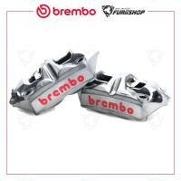 ราคา ปั๊มเบรคล่าง Brembo M4 108mm (เทาโลโก้แดง) คู่ (40277906280)