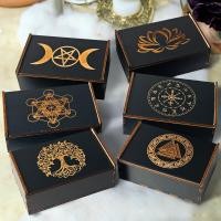 ราคา ใหม่สิบสองกลุ่มดาวโลตัสเลื่อนกล่องไม้ไพ่ทาโรต์บรรจุภัณฑ์กล่องไม้กล่องเก็บของขวัญกล่องไม้ (29911963274)