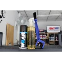 ราคา LUBE71 สเปรย์หล่อลื่นโซ่ WRAP 200ml. + น้ำยาล้างโซ่ SUPER CHAIN CLEANER + แปรงขัดโซ่ (6232918558)